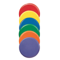 Champion Sports Rounded Edge 9in Foam Discs Set, 6 Colors FDSET